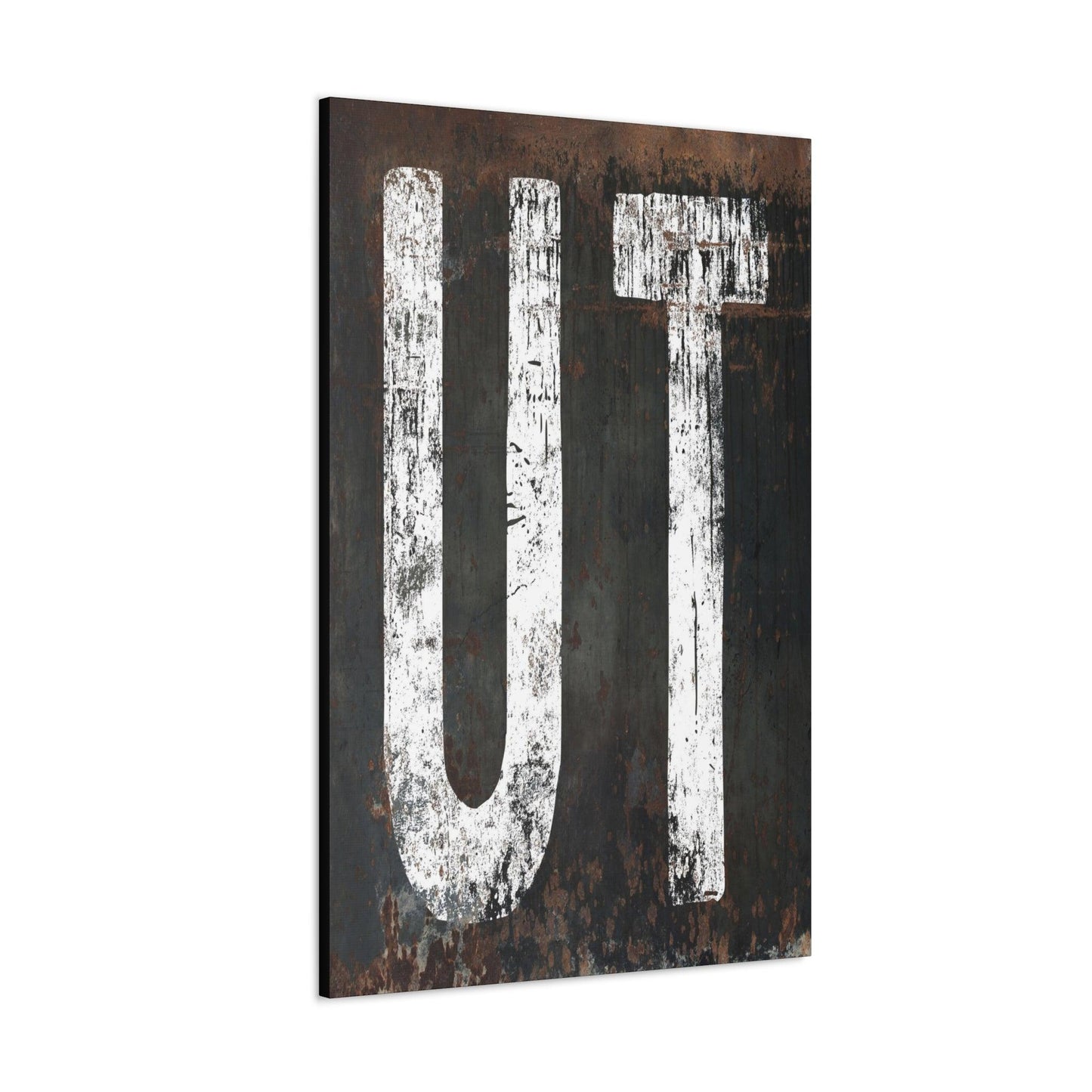 Red Rock Chic: Salt Lake Style Distinctive Utah Home State Rustic Western Canvas Wall Art