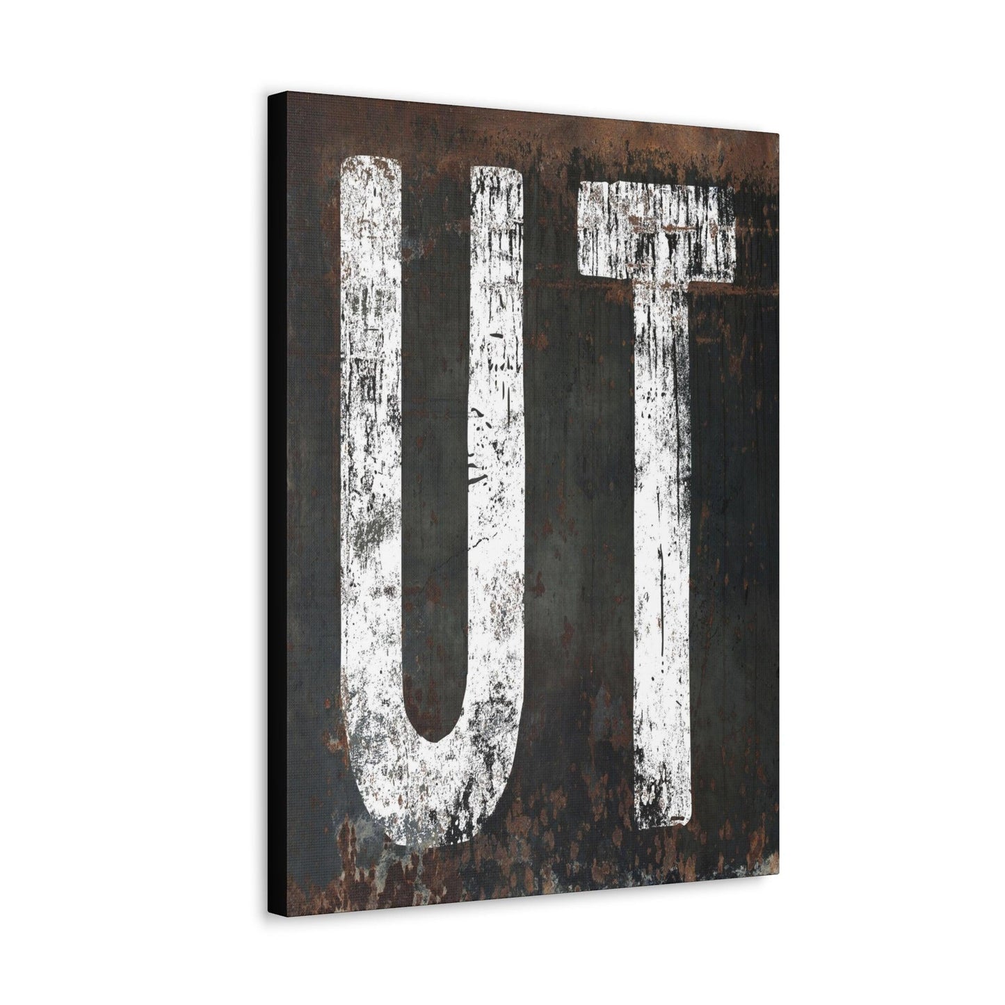 Red Rock Chic: Salt Lake Style Distinctive Utah Home State Rustic Western Canvas Wall Art