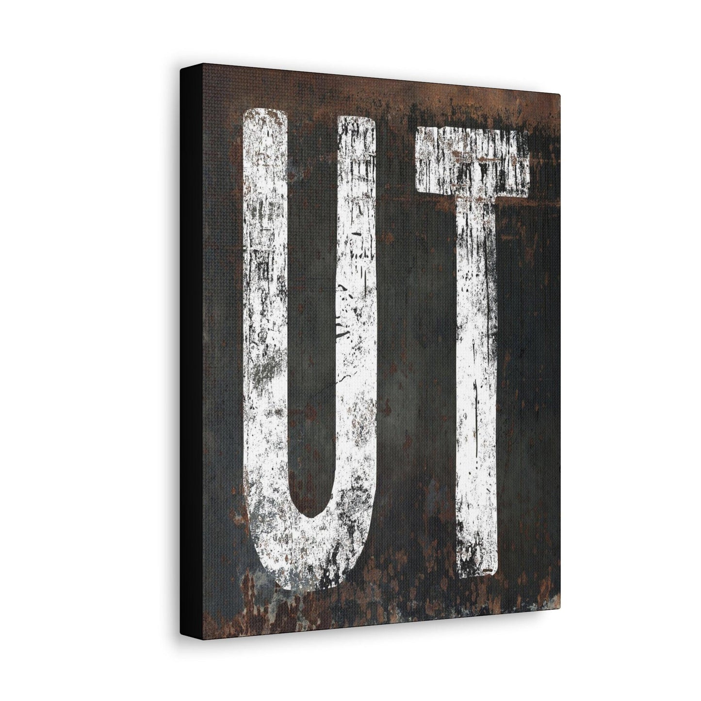 Red Rock Chic: Salt Lake Style Distinctive Utah Home State Rustic Western Canvas Wall Art