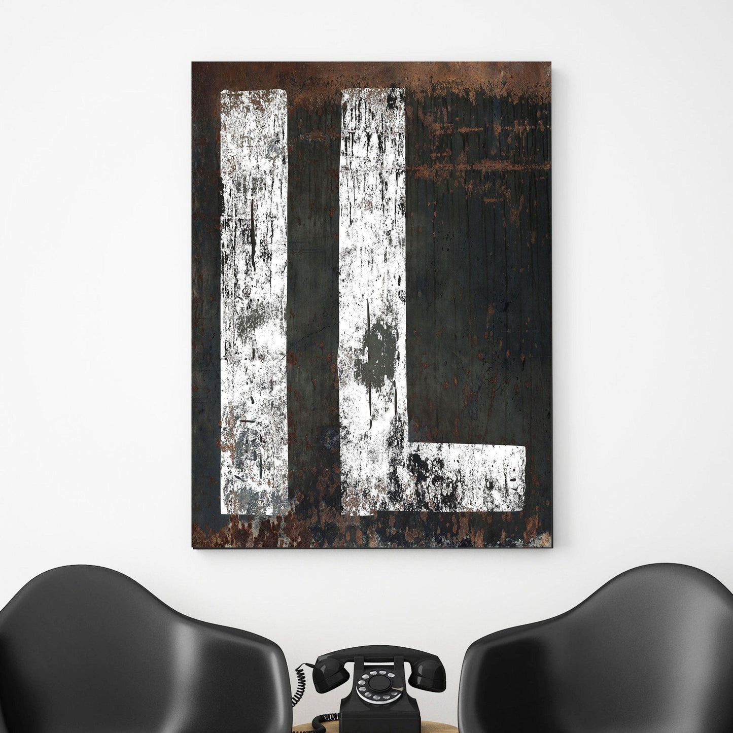 A Love Letter to Illinois: Where Industrial Meets Western Farmhouse Illinois State Canvas Wall Art Print